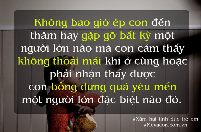 10 điều mẹ dạy giúp con thoát khỏi nạn xâm hại tình dục 14