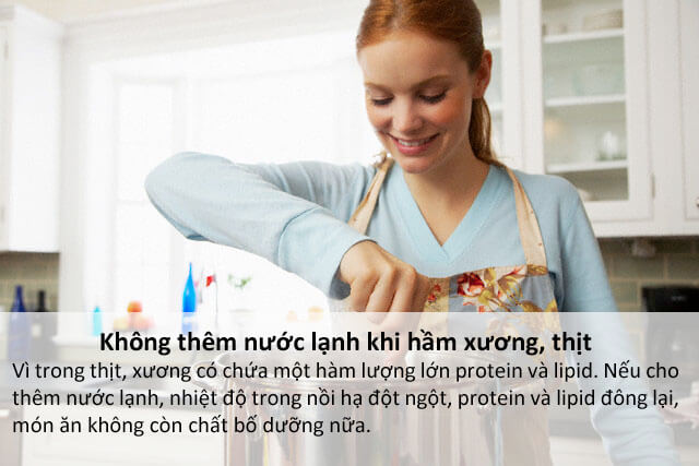 10 điều tuyệt đối không nên làm khi nấu ăn 15