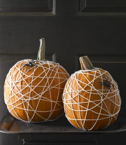 10 gợi ý trang trí tiệc Halloween độc đáo từ bí đỏ 50 trang tri tiec halloween