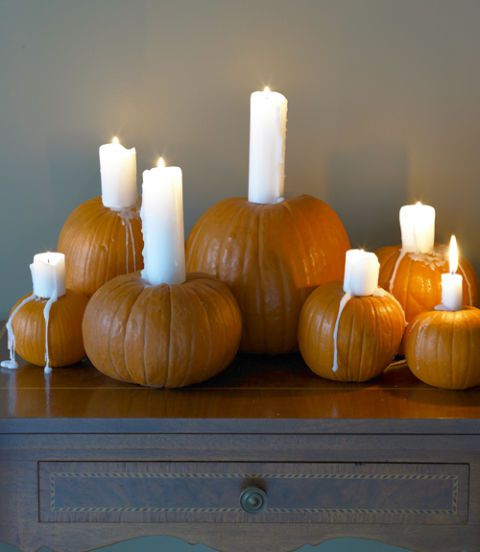 10 gợi ý trang trí tiệc Halloween độc đáo từ bí đỏ 52 trang tri tiec halloween