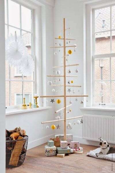 10 ý tưởng làm cây thông noel độc đáo và tiết kiệm 18