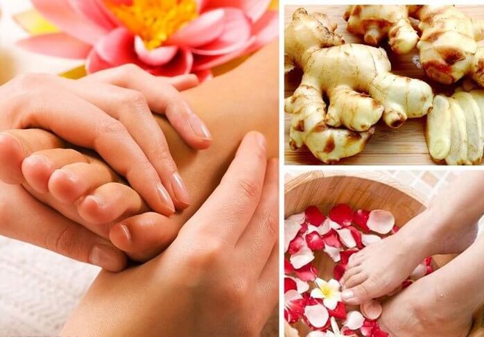 1.001 cách chữa mùi hôi chân hiệu quả bằng những nguyên liệu dễ tìm 40 canh-gung