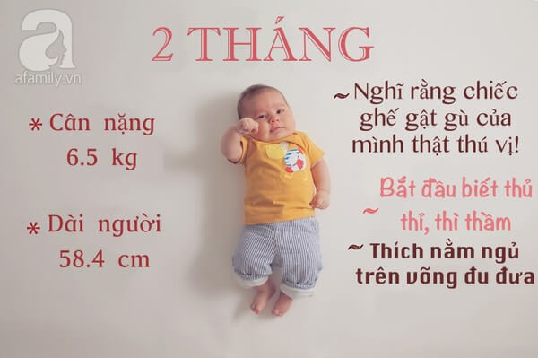 12 bức ảnh cực yêu ghi lại cột mốc trong năm đầu đời của bé 17