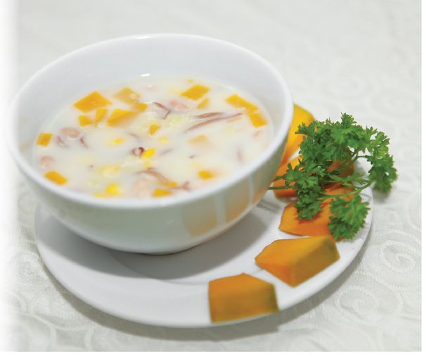 2 món ngon từ bí đỏ cho bé cao lớn, thông minh 42 che bi do