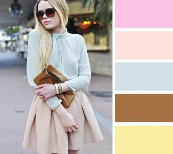 20 cách phối màu quần áo đẹp thanh lịch, sành điệu 68 20 cách phối màu quần áo đẹp thanh lịch, sành điệu 40