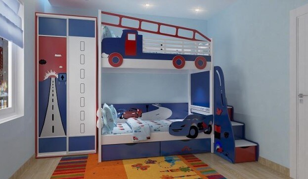 20 mẫu phòng ngủ cá tính dành cho nhà có hai hoàng tử nhí 60 20 mẫu phòng ngủ cá tính dành cho nhà có hai hoàng tử nhí 32
