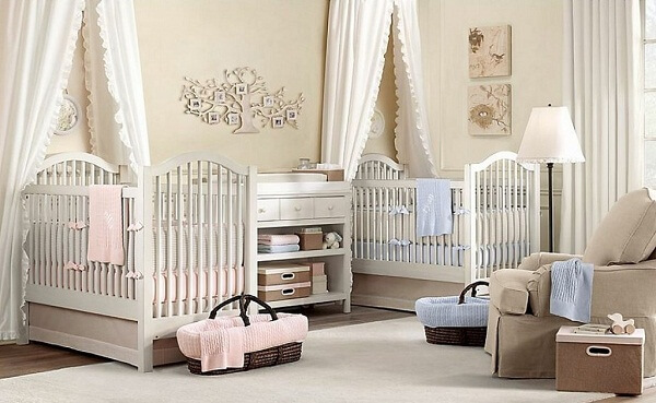 20 mẫu phòng ngủ cho bé gái sơ sinh nhìn là thích mê 40