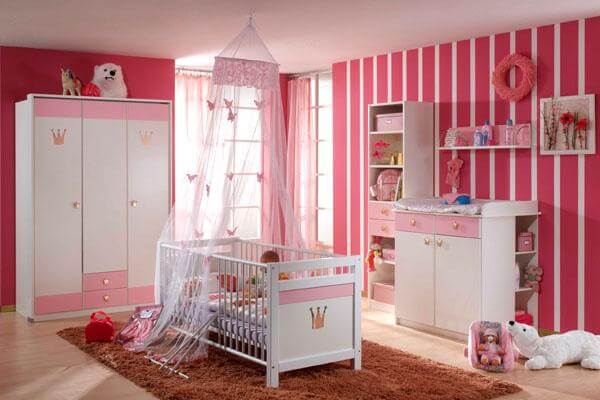20 mẫu phòng ngủ cho bé gái sơ sinh nhìn là thích mê 41