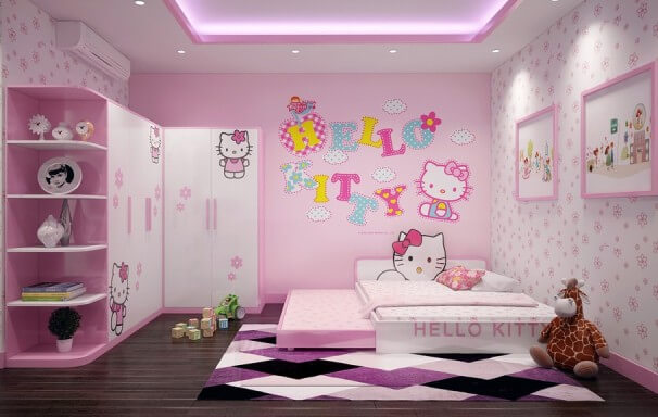 20 mẫu phòng ngủ dành cho bé gái "xinh ơi là xinh" vừa dễ bài trí vừa hợp túi tiền của các mẹ 34