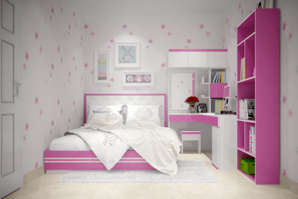20 mẫu phòng ngủ dành cho bé gái "xinh ơi là xinh" vừa dễ bài trí vừa hợp túi tiền của các mẹ 38
