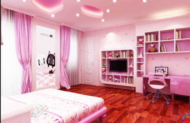 20 mẫu phòng ngủ dành cho bé gái "xinh ơi là xinh" vừa dễ bài trí vừa hợp túi tiền của các mẹ 39
