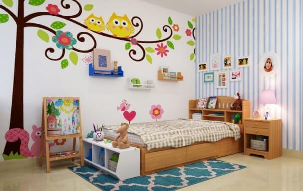20 mẫu phòng ngủ dành cho bé gái "xinh ơi là xinh" vừa dễ bài trí vừa hợp túi tiền của các mẹ 31