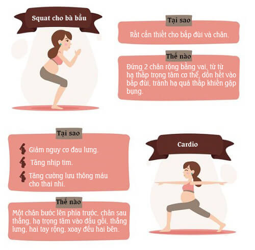 4 bài tập thể dục cho mẹ bầu sinh thường nhẹ tênh 14