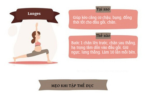 4 bài tập thể dục cho mẹ bầu sinh thường nhẹ tênh 16