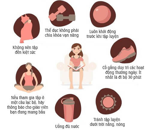 4 bài tập thể dục cho mẹ bầu sinh thường nhẹ tênh 17