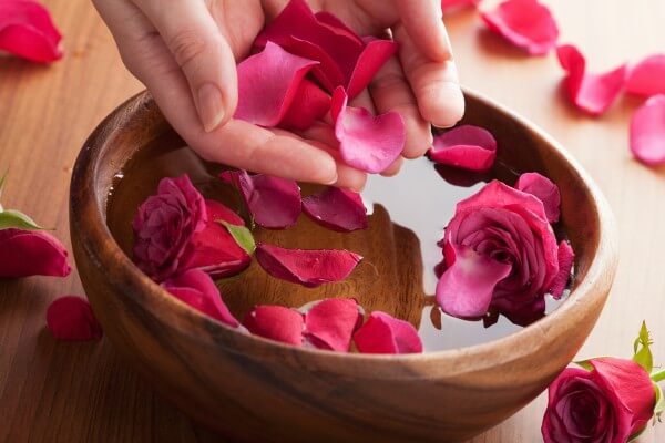 5 công thức xông hơi cho da sạch mụn và trắng mịn từ nguyên liệu thiên nhiên 40 canh-hoa-hong