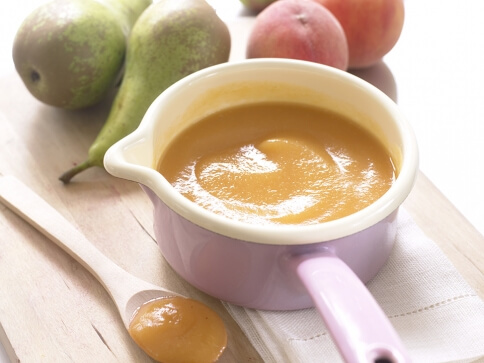 6 loại thực phẩm thích hợp cho bé 4 – 6 tháng tuổi ăn dặm 42 đào cho bé ăn dặm