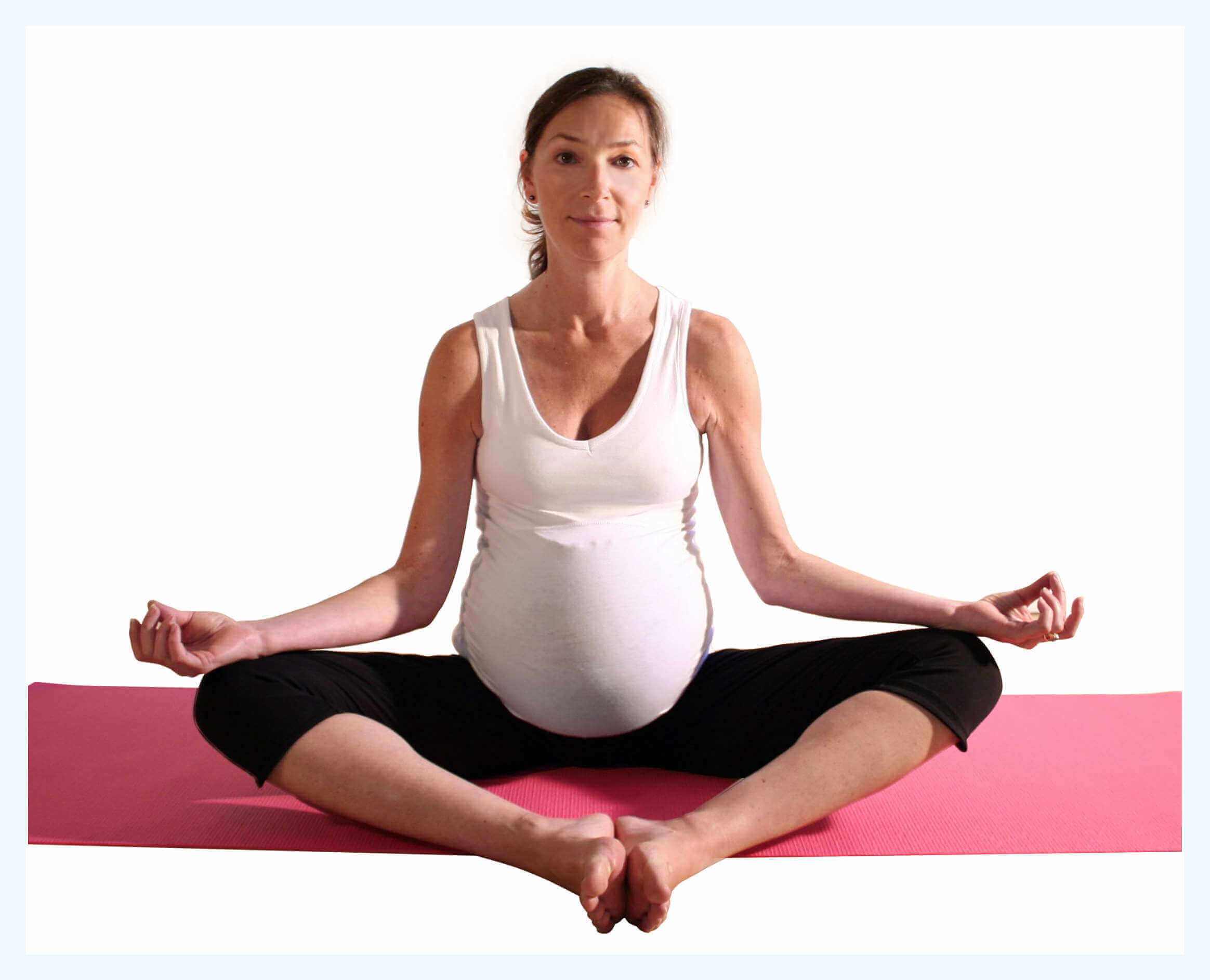 6 tư thế yoga cho bà bầu "tạm biệt" đau lưng tức thì 40 Tư thế con bướm