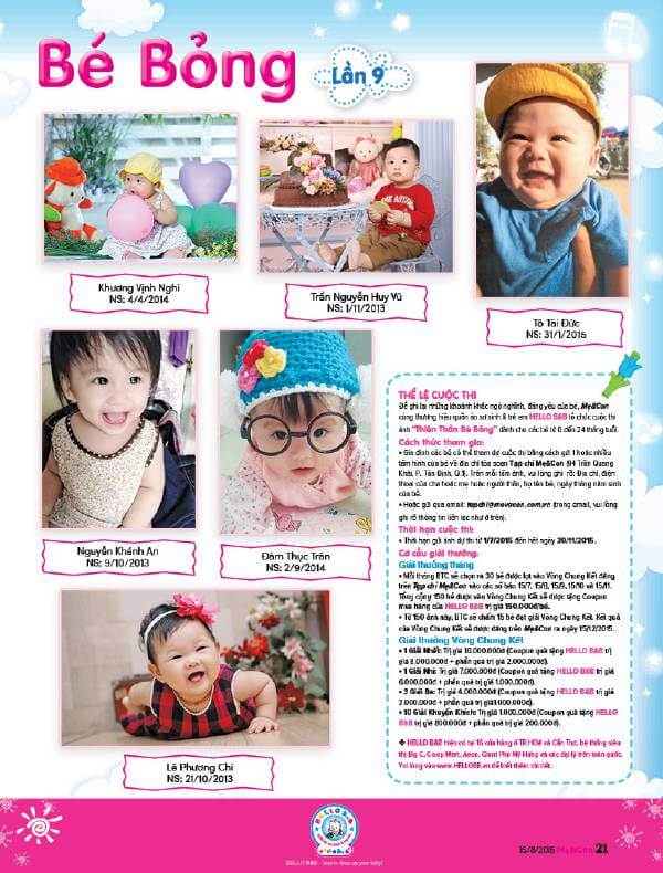 60 bé đầu tiên lọt vào vòng chung kết của cuộc thi Thiên Thần Bé Bỏng lần 9 45 60 bé đầu tiên lọt vào vòng chung kết của cuộc thi Thiên Thần Bé Bỏng lần 9 26