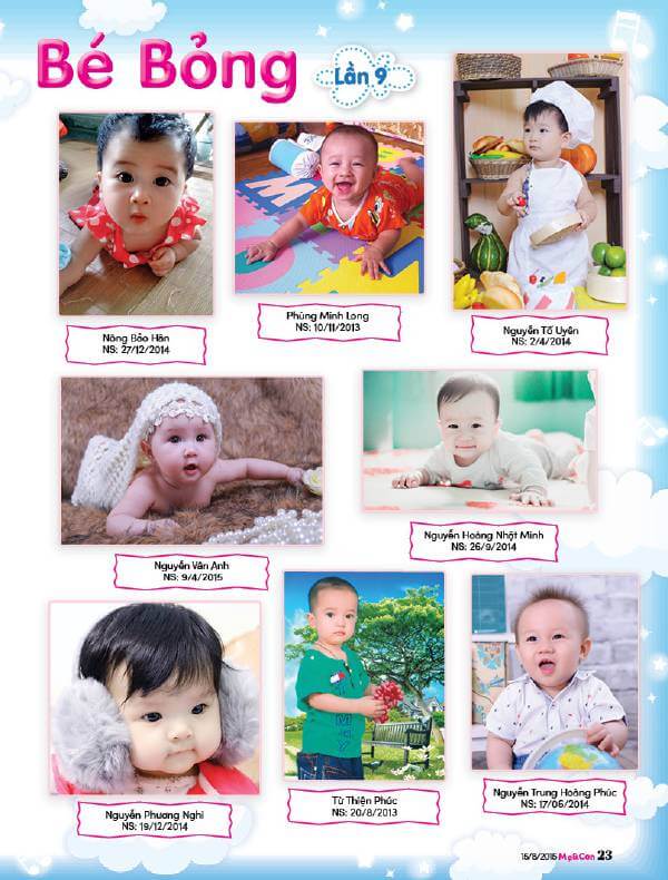 60 bé đầu tiên lọt vào vòng chung kết của cuộc thi Thiên Thần Bé Bỏng lần 9 47 60 bé đầu tiên lọt vào vòng chung kết của cuộc thi Thiên Thần Bé Bỏng lần 9 28