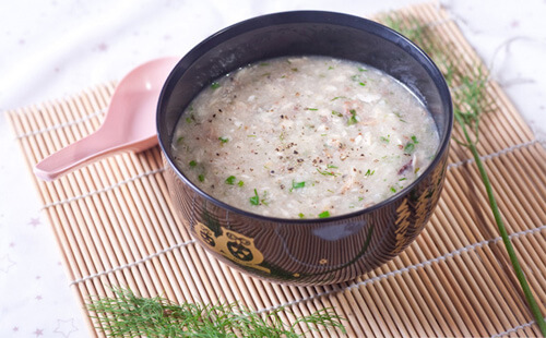 7 món cháo dân gian chữa trẻ ra mồ hôi trộm 30