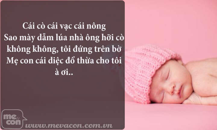 bài hát ru con ngủ