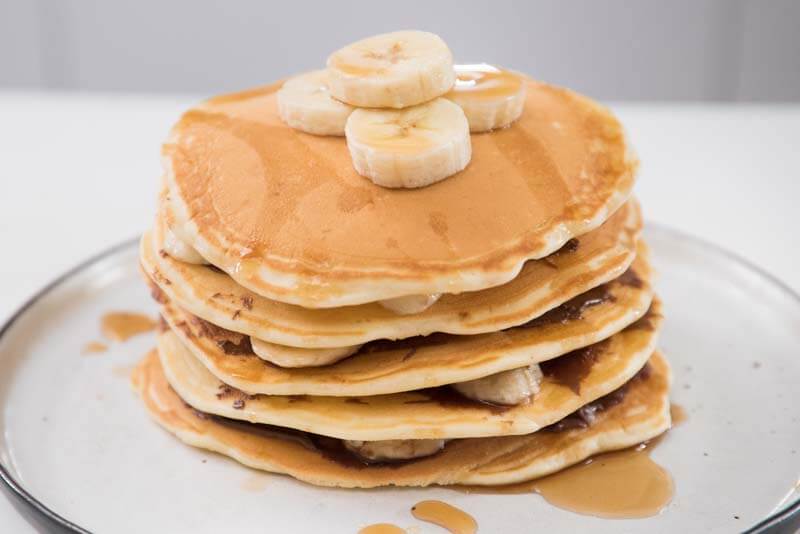Bánh pancake chuối kiểu Mỹ thơm ngon, đủ chất 43 Bánh pancake chuối kiểu Mỹ thơm ngon, đủ chất 15