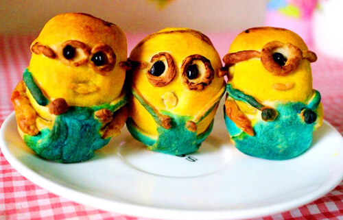 Bánh Trung thu hình Minion vị chanh cho bé 33