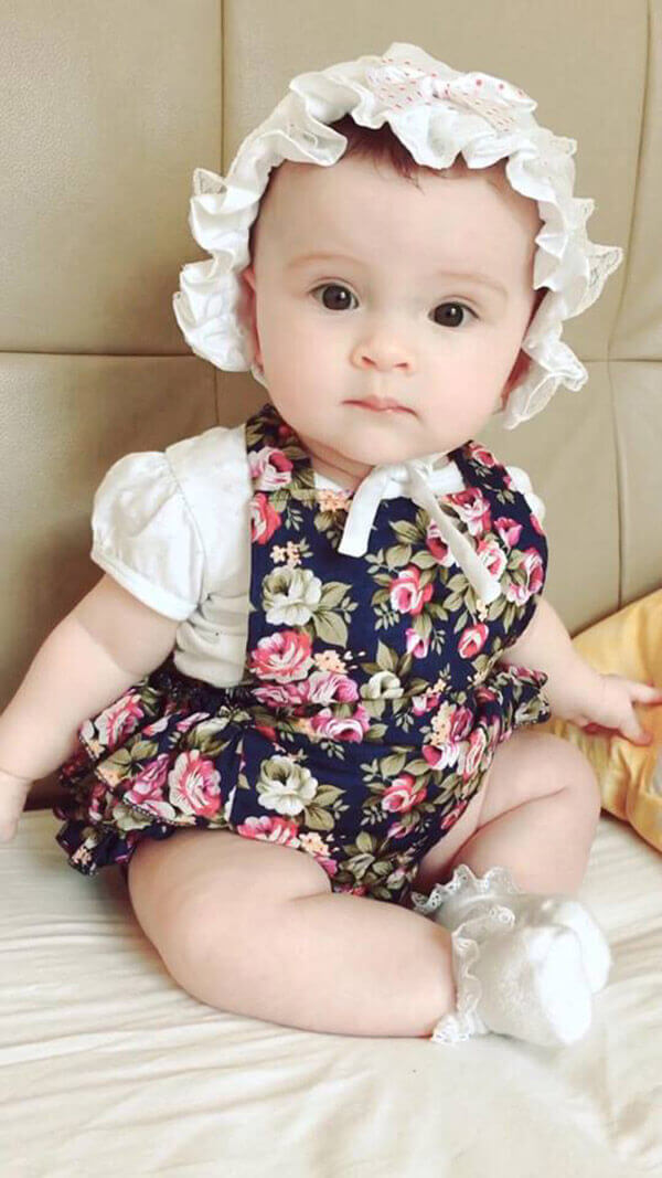 Bé gái mang hai dòng máu Việt - Anh đốn tim cư dân mạng 18