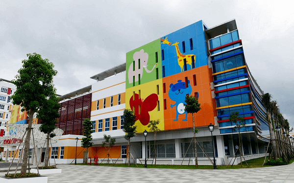 Bệnh viện Nhi đồng Thành phố xinh xắn như trường mầm non 58 Bệnh viện Nhi đồng Thành phố xinh xắn như trường mầm non 30