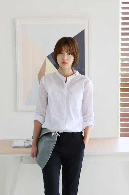 Bí quyết chọn áo sơ mi nữ phù hợp với dáng người 42 so-mi