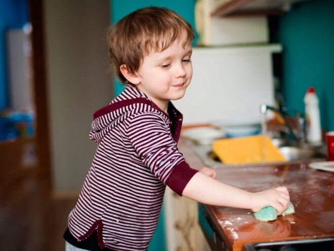 Bí quyết đào tạo bé trở thành "người đàn ông chăm chỉ" 10