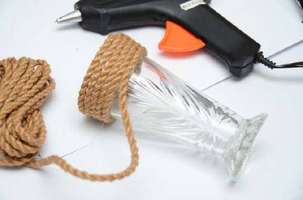 Biến dây thừng, dây đai thành lọ cắm bút trong nháy mắt 20