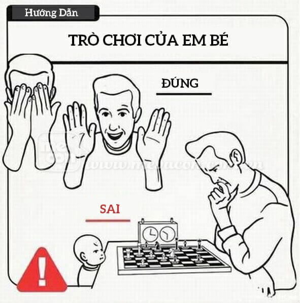 Bộ tranh hướng dẫn cách chăm con từ A-Z cho bố mẹ trẻ 81 Bộ tranh hướng dẫn cách chăm con từ A-Z cho bố mẹ trẻ 53