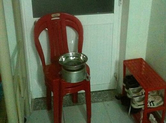 Cách chống trộm đột nhập bằng 1 chiếc ghế và 2 chiếc ly 35 Cách chống trộm đột nhập bằng 1 chiếc ghế và 2 chiếc ly 7