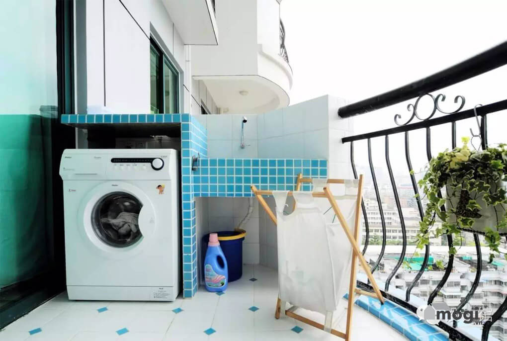 Cách đặt máy giặt hợp phong thủy cho tiền vào ào ào 8