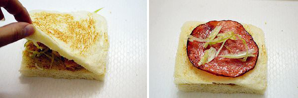 Cách làm bánh sandwich kẹp cho bé thích mê 51 Cách làm bánh sandwich kẹp cho bé thích mê 25