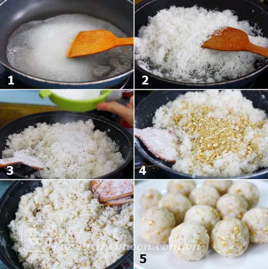 Cách làm bánh Trung Thu nhân dừa đơn giản cho người mới bắt đầu 37 làm bánh trung thu nhân dừa