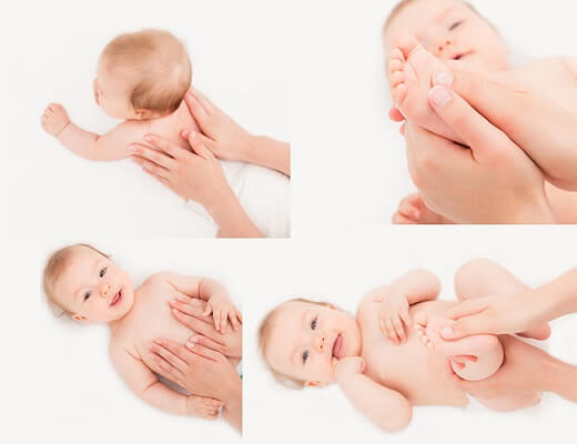 Cách mát xa toàn thân "đúng chuẩn" cho trẻ sơ sinh và trẻ nhỏ 7
