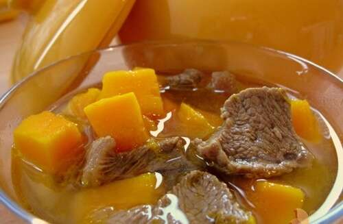 Canh bí đỏ nấu thịt bò 37 canh-bi-do-nau-thit-bo