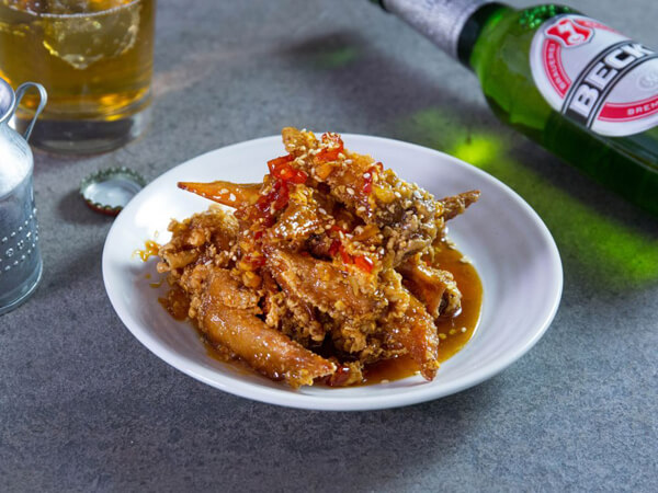 Cánh gà chiên giòn sốt cay ngọt cho bưa cơm ngày mưa tròn vị 55 canh ga chien sot cay