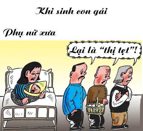 Chết cười với sự khác nhau giữa phụ nữ xưa và nay 28