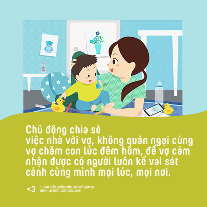 Chồng làm được những điều này, vợ không mắc trầm cảm sau sinh 53 Chồng làm được những điều này, vợ không mắc trầm cảm sau sinh 26