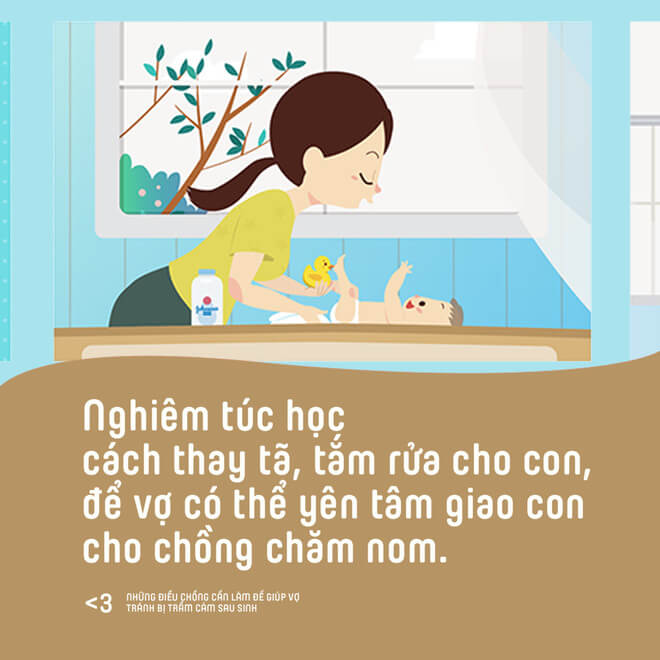 Chồng làm được những điều này, vợ không mắc trầm cảm sau sinh 46 Chồng làm được những điều này, vợ không mắc trầm cảm sau sinh 19