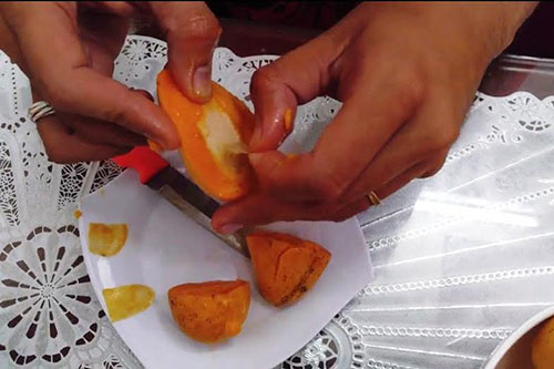 Chuyên gia khẳng định không có chuyện xoài mút được làm bằng ni lông 35 Chuyên gia khẳng định không có chuyện xoài mút được làm bằng ni lông 7