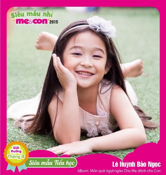 Công bố kết quả Siêu Mẫu Nhí tháng 4 24