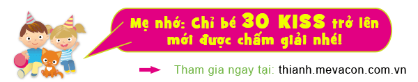 Công bố Top 10 Siêu Mẫu Nhí tháng 05/2015 34 30 Kiss