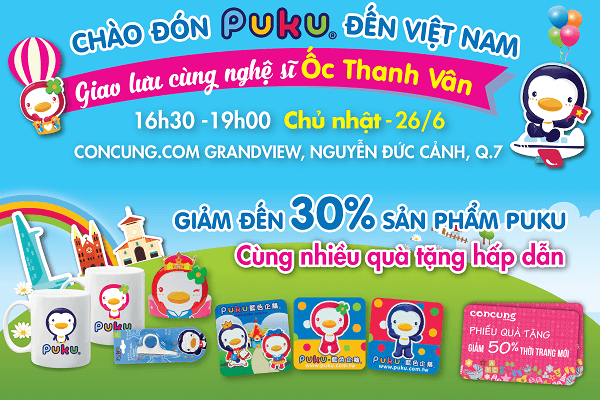 Cùng Concung.com tham dự sự kiện Chào Đón PUKU Đến Việt Nam nhận ngay quà tặng hấp dẫn 40 Cùng Concung.com tham dự sự kiện Chào Đón PUKU Đến Việt Nam nhận ngay quà tặng hấp dẫn 12