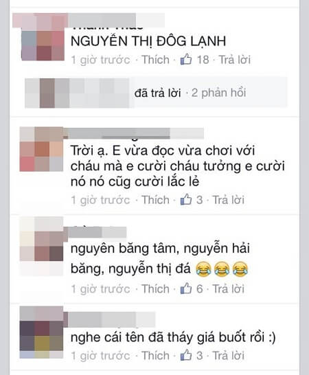 Cười ra nước mắt khi nhờ cộng đồng mạng đặt tên con 31