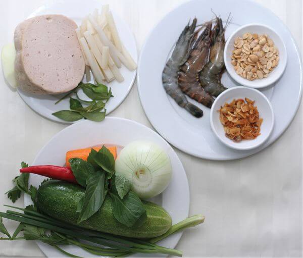 Cuối tuần đổi vị với 2 món ngon miệng, lạ mắt 40 goi cuon hanh huong